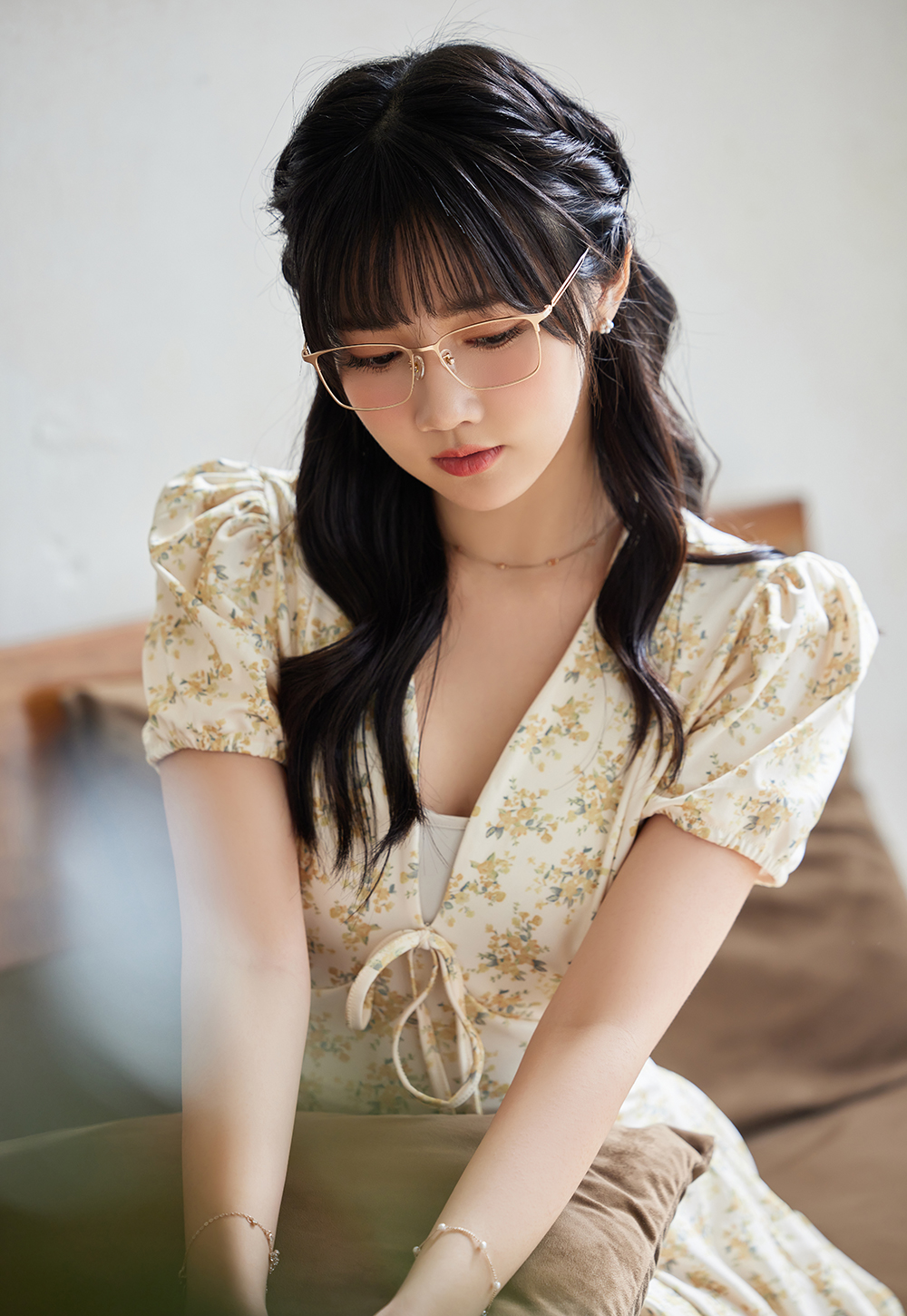 FORECO | 知性嚴謹長方框眼鏡 | 博學奶咖