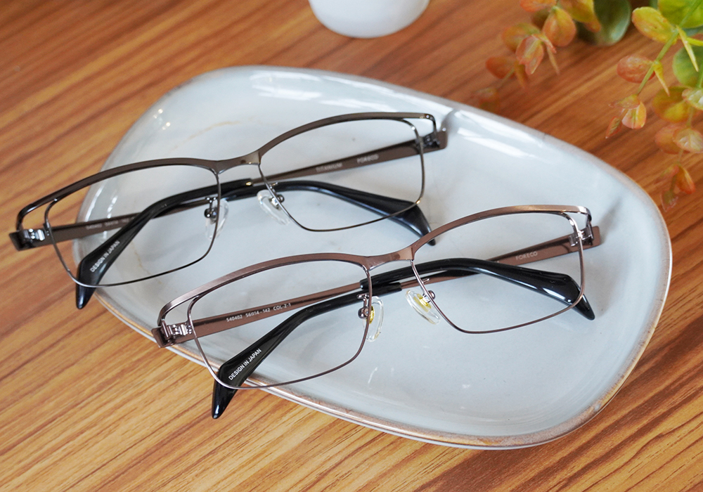 FORECO | 知書達禮長方半框眼鏡 | 命定黑