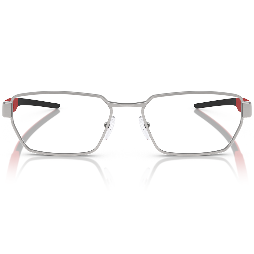 Ferrari法拉利 | 流光疾馳長方框眼鏡 |  流光銀x紅