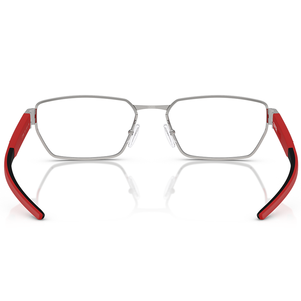 Ferrari法拉利 | 流光疾馳長方框眼鏡 |  流光銀x紅