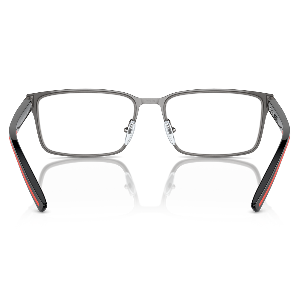 Ferrari法拉利  |璀璨黎明長方框眼鏡 |  黎明灰x紅