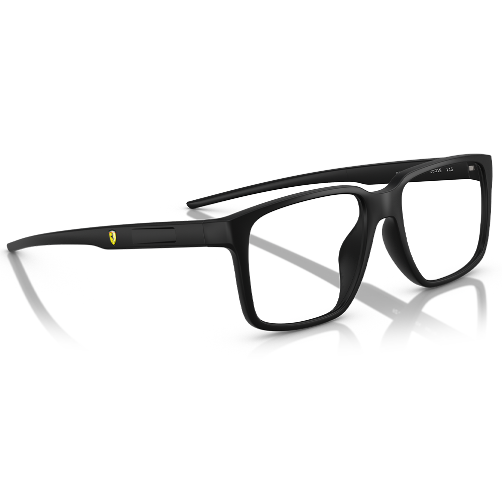 Ferrari法拉利 | 極致奢華方框眼鏡 |  尊品黑