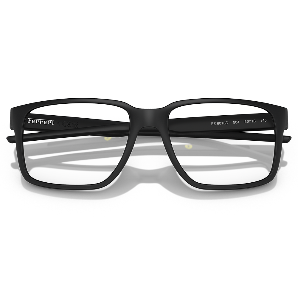 Ferrari法拉利 | 極致奢華方框眼鏡 |  尊品黑