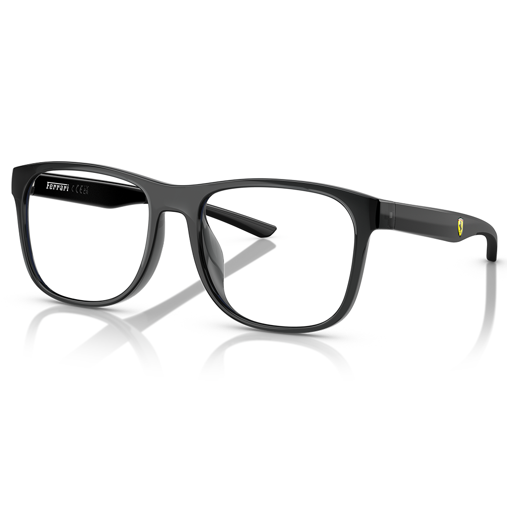 Ferrari法拉利 | 無畏堅定方框眼鏡 |  品格黑