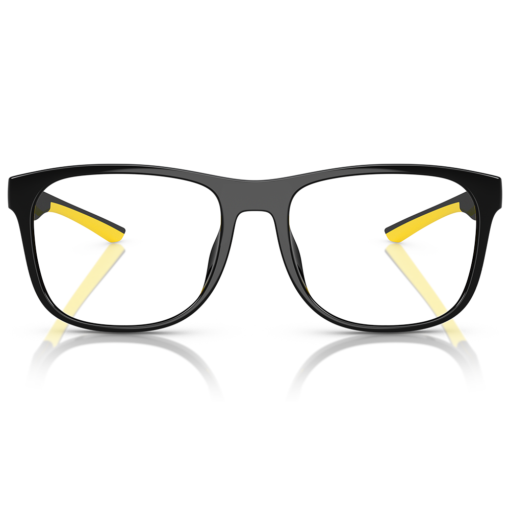 Ferrari法拉利 | 無畏堅定方框眼鏡 |  品格黑x黃