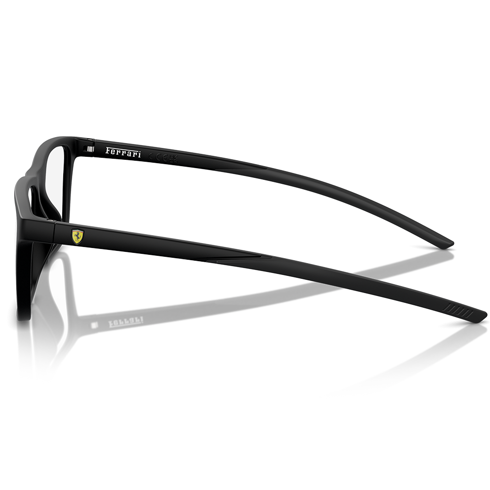 Ferrari法拉利 |非凡榮耀長方框眼鏡 |  穩重黑