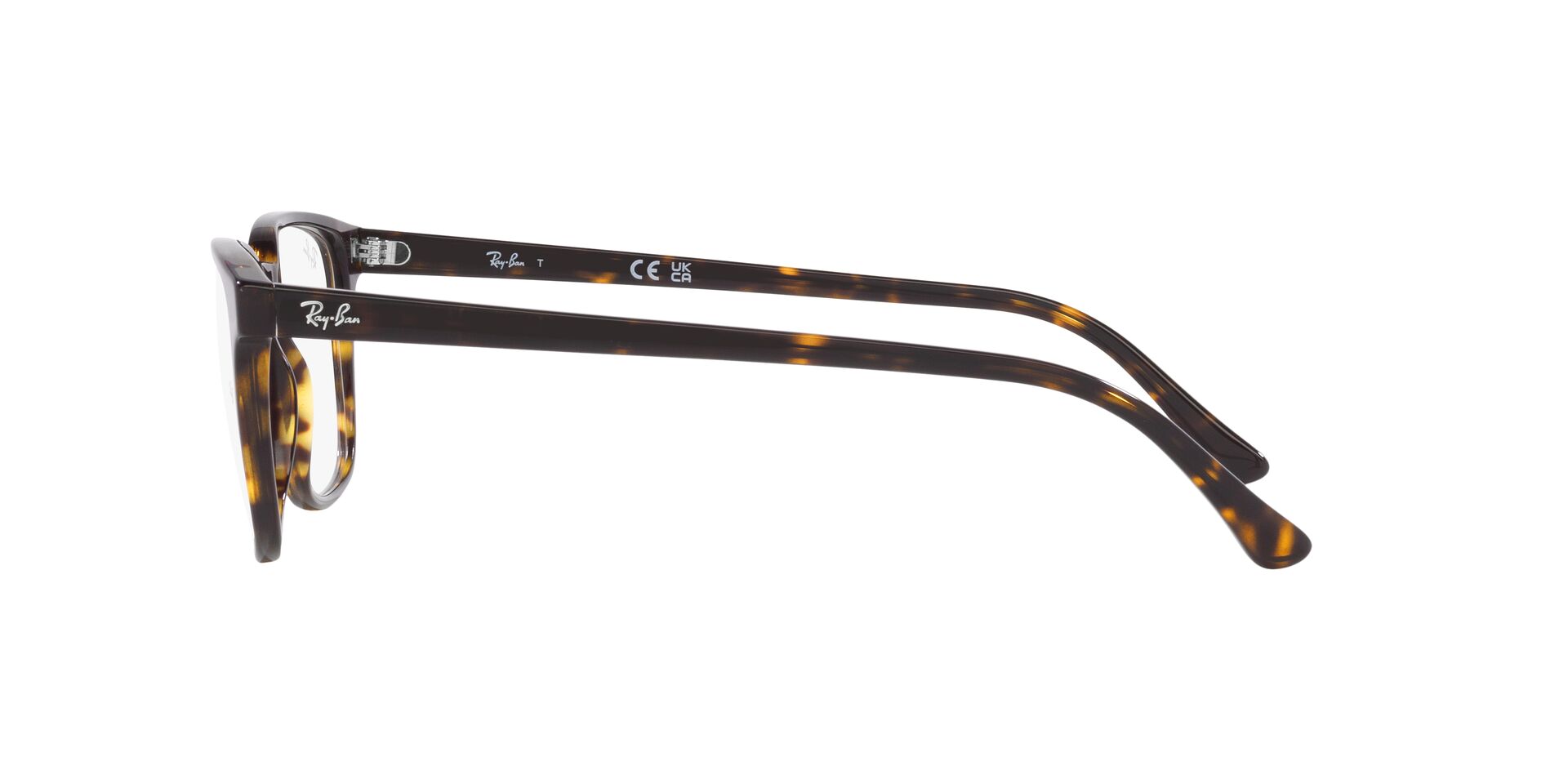 Ray Ban |機智聰慧方框眼鏡 |金黑虎斑