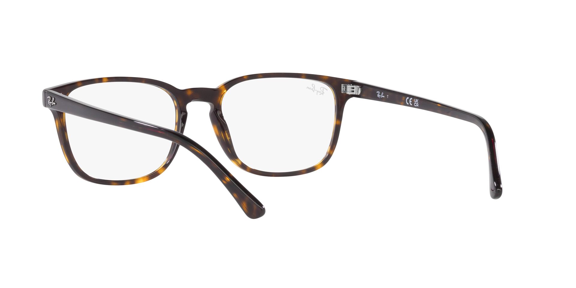 Ray Ban |機智聰慧方框眼鏡 |金黑虎斑