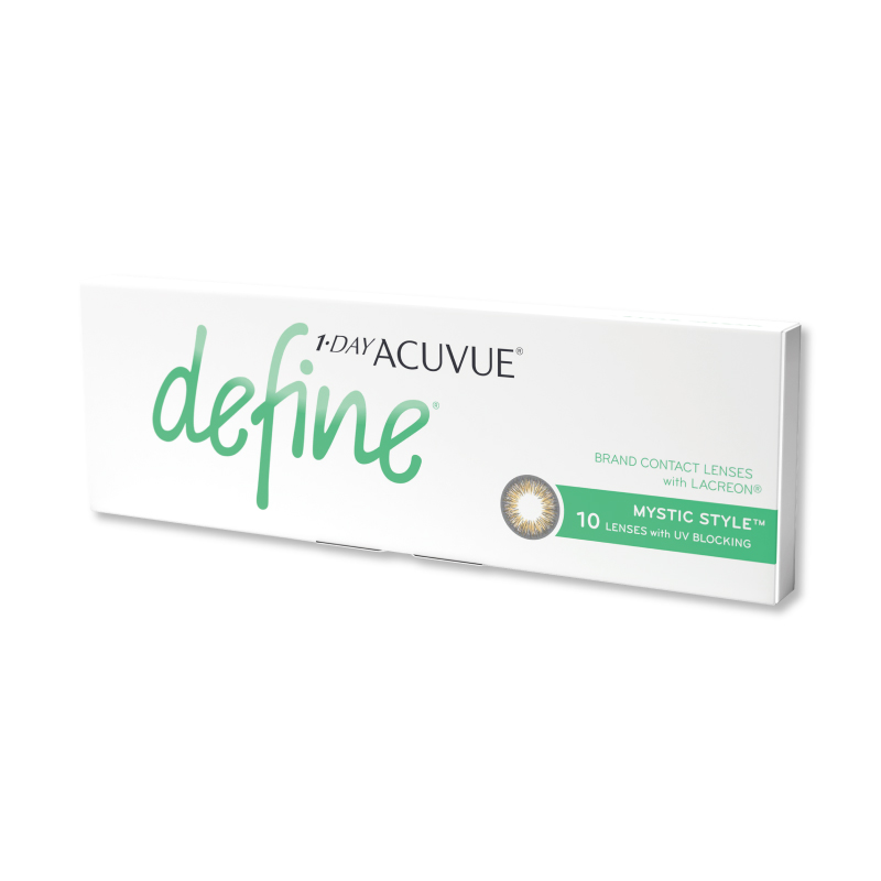 安視優睛漾水凝每日拋棄式隱形眼鏡(10片裝/花眸系列/璀璨摩卡)