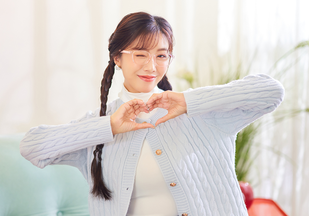 北港朝天宮 |月老- 桃花滿載長方框眼鏡 | 心願粉