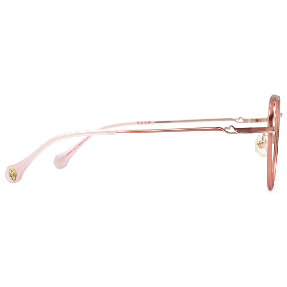 北港朝天宮 |月老- 脫單戀心多邊框眼鏡 | 初心粉