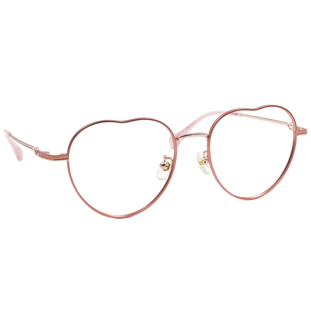 北港朝天宮 |月老- 脫單戀心多邊框眼鏡 | 初心粉