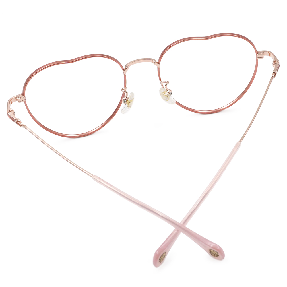 北港朝天宮 |月老- 脫單戀心多邊框眼鏡 | 初心粉