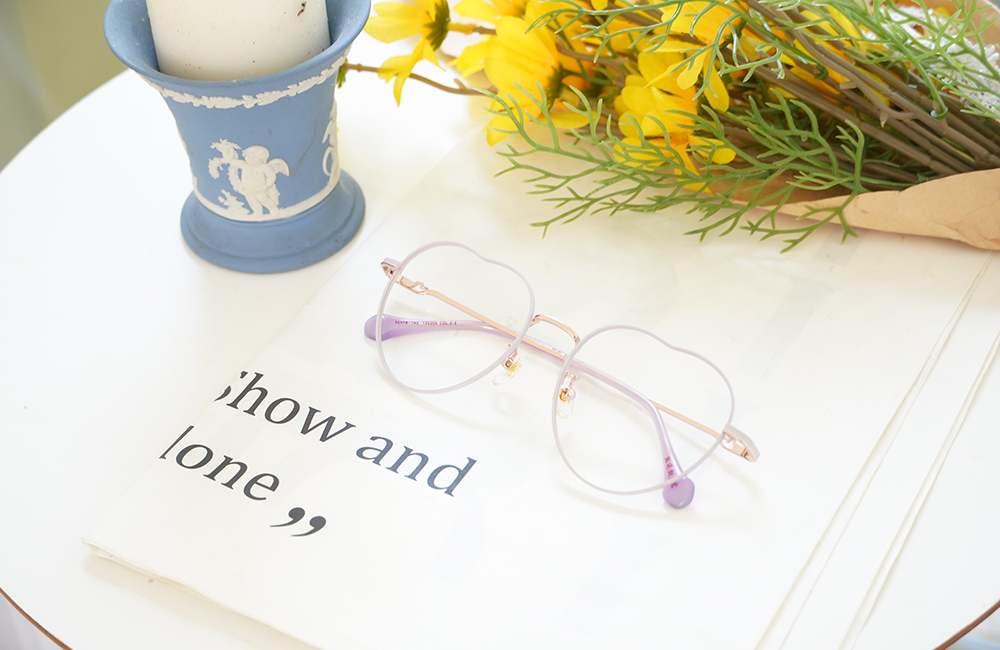 北港朝天宮 |月老- 脫單戀心多邊框眼鏡 | 心弦紫