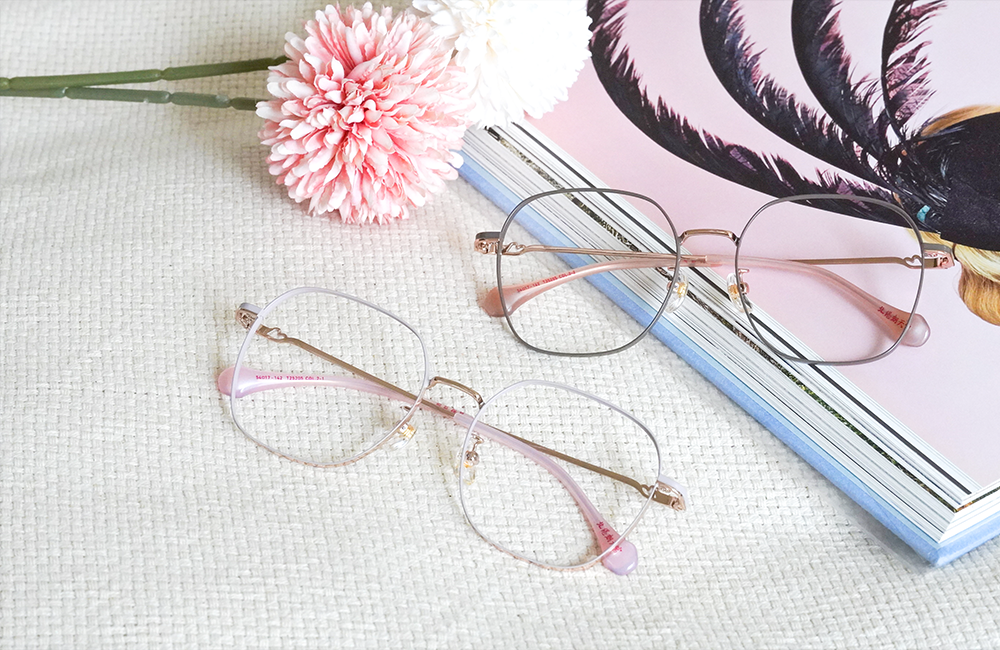 北港朝天宮 |月老- 幸福泡泡大方框眼鏡 | 春曦粉