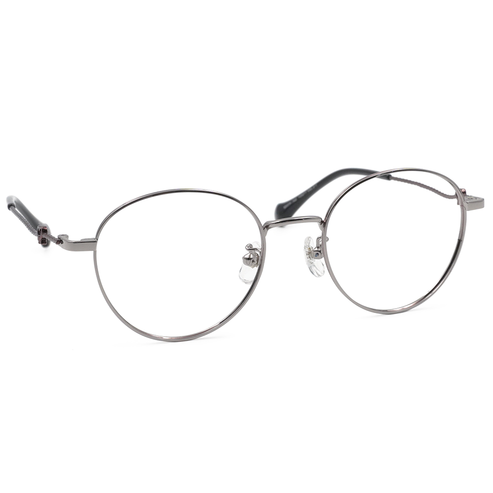 北港朝天宮 |月老- 紅線之約圓框眼鏡 | 心願銀/黑