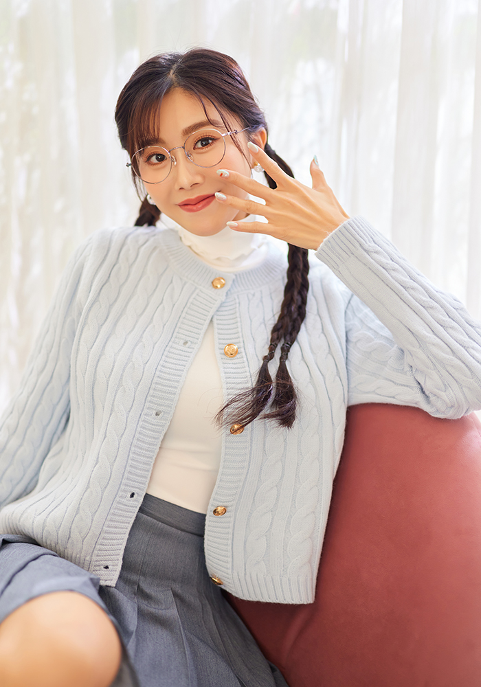 北港朝天宮 |月老- 紅線之約圓框眼鏡 | 心願銀/黑