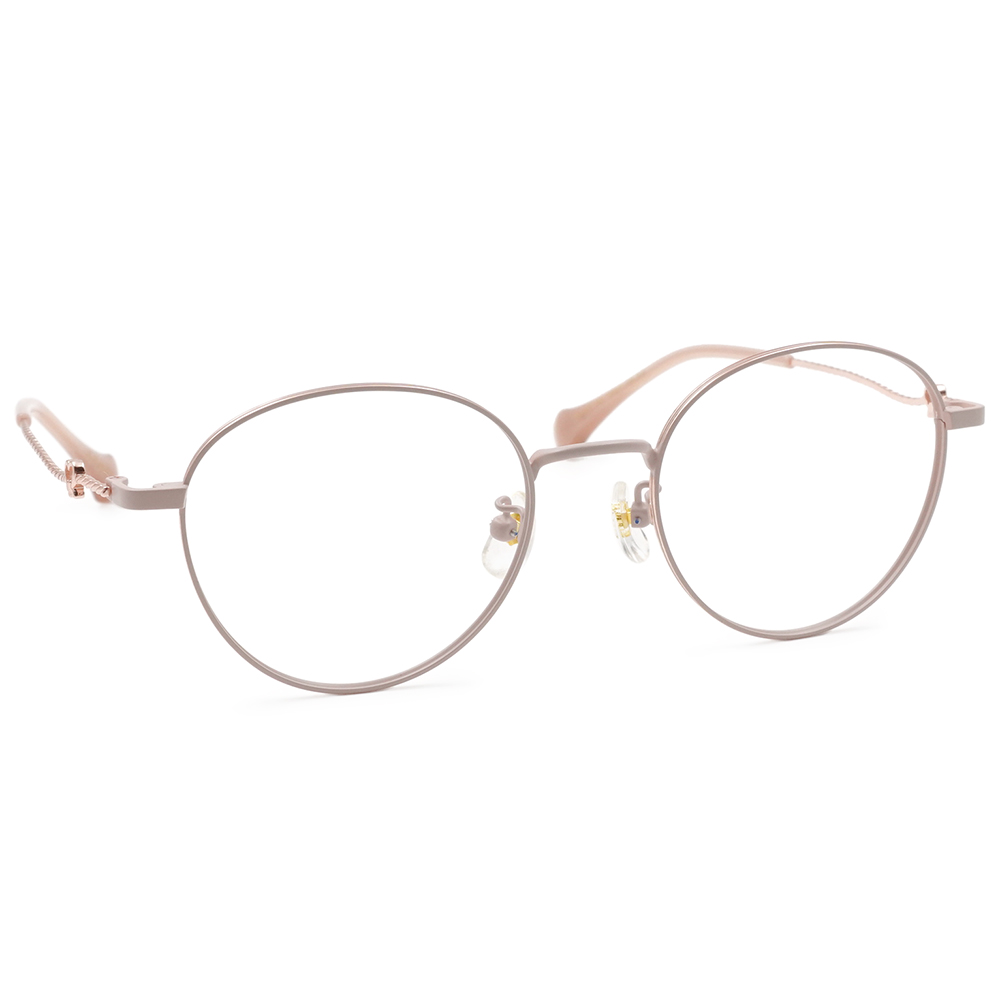 北港朝天宮 |月老- 紅線之約圓框眼鏡 | 甜美粉