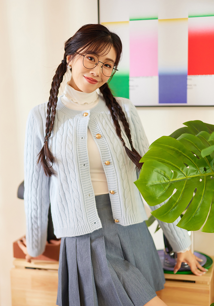 北港朝天宮 |月老- 心跳加速多邊框眼鏡 | 熾月紅心