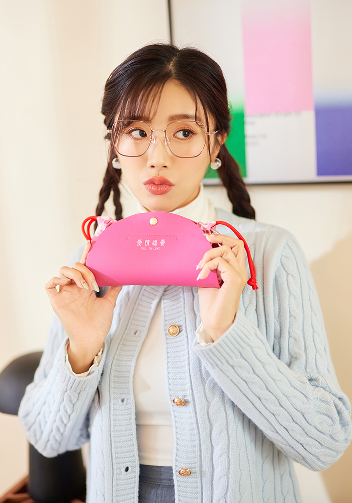 北港朝天宮 |月老- 愛情戀曲大方框眼鏡 | 浪漫紫