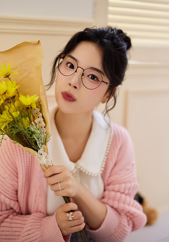 北港朝天宮 |月老- 心心相印圓框眼鏡 | 紅黑雙心