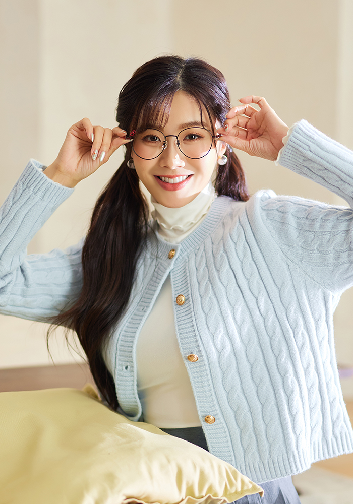 北港朝天宮 |月老- 心心相印圓框眼鏡 | 紅黑雙心