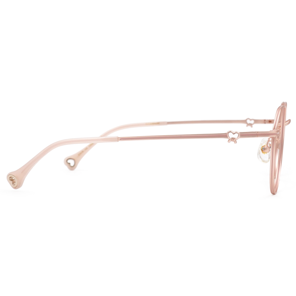 北港朝天宮 |月老- 心之所願多邊框眼鏡 | 蜜桃粉金