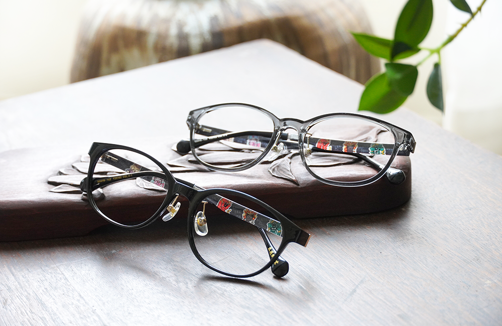 北港朝天宮 | 媽祖-天妃庇佑長方框眼鏡 | 佑夜黑