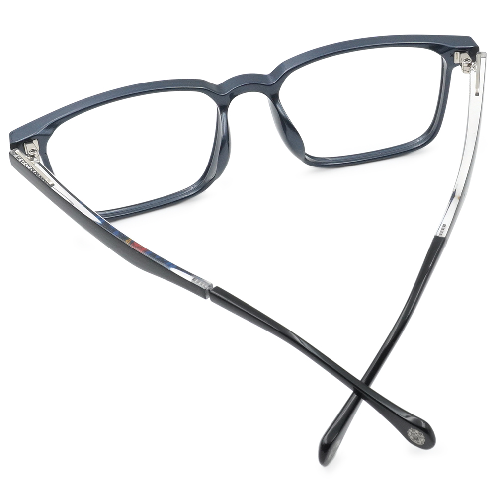 北港朝天宮 | 千里順風-聆聽護法長方框眼鏡 | 敏銳藍