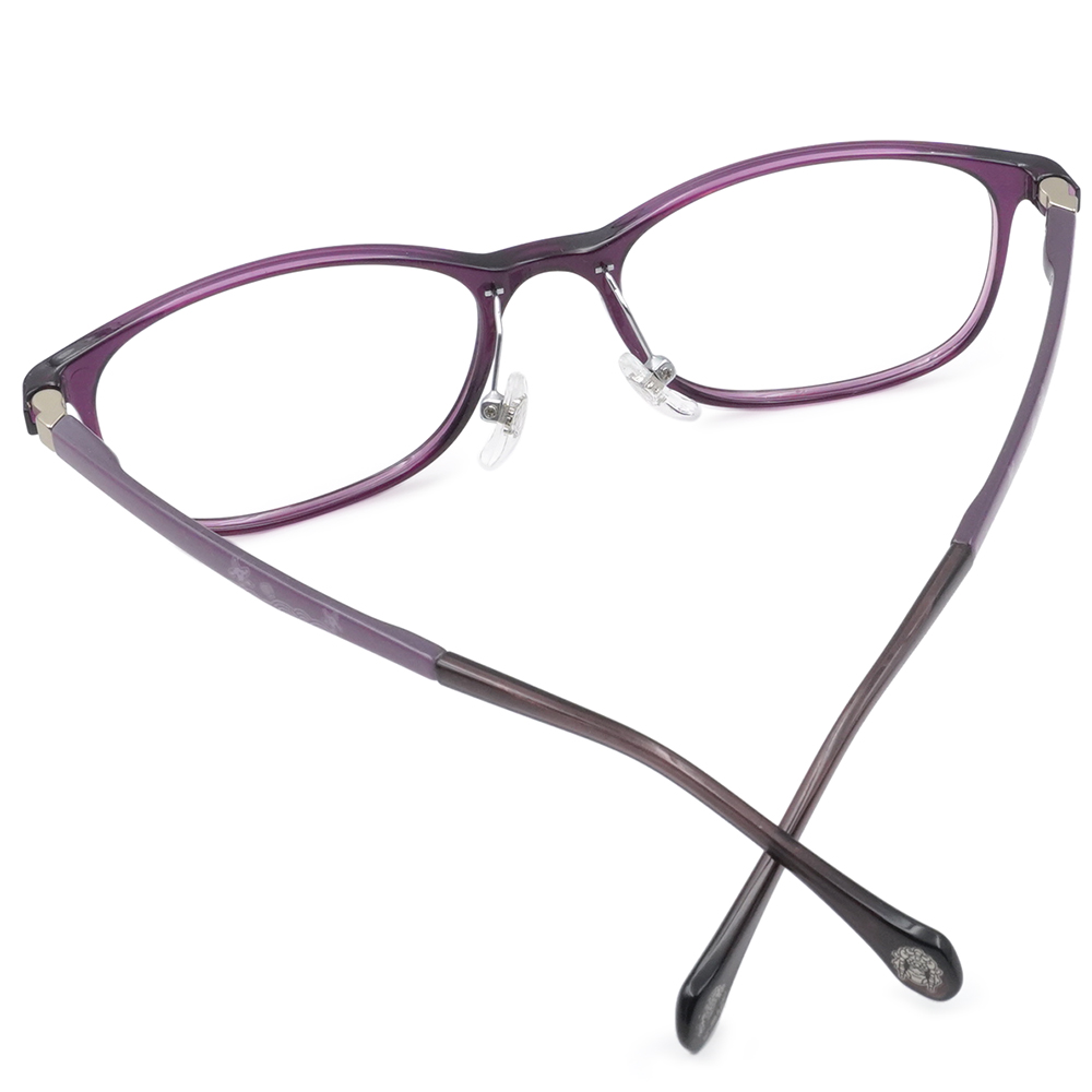 北港朝天宮 | 媽祖-萬事謙守長方框眼鏡 | 如意紫