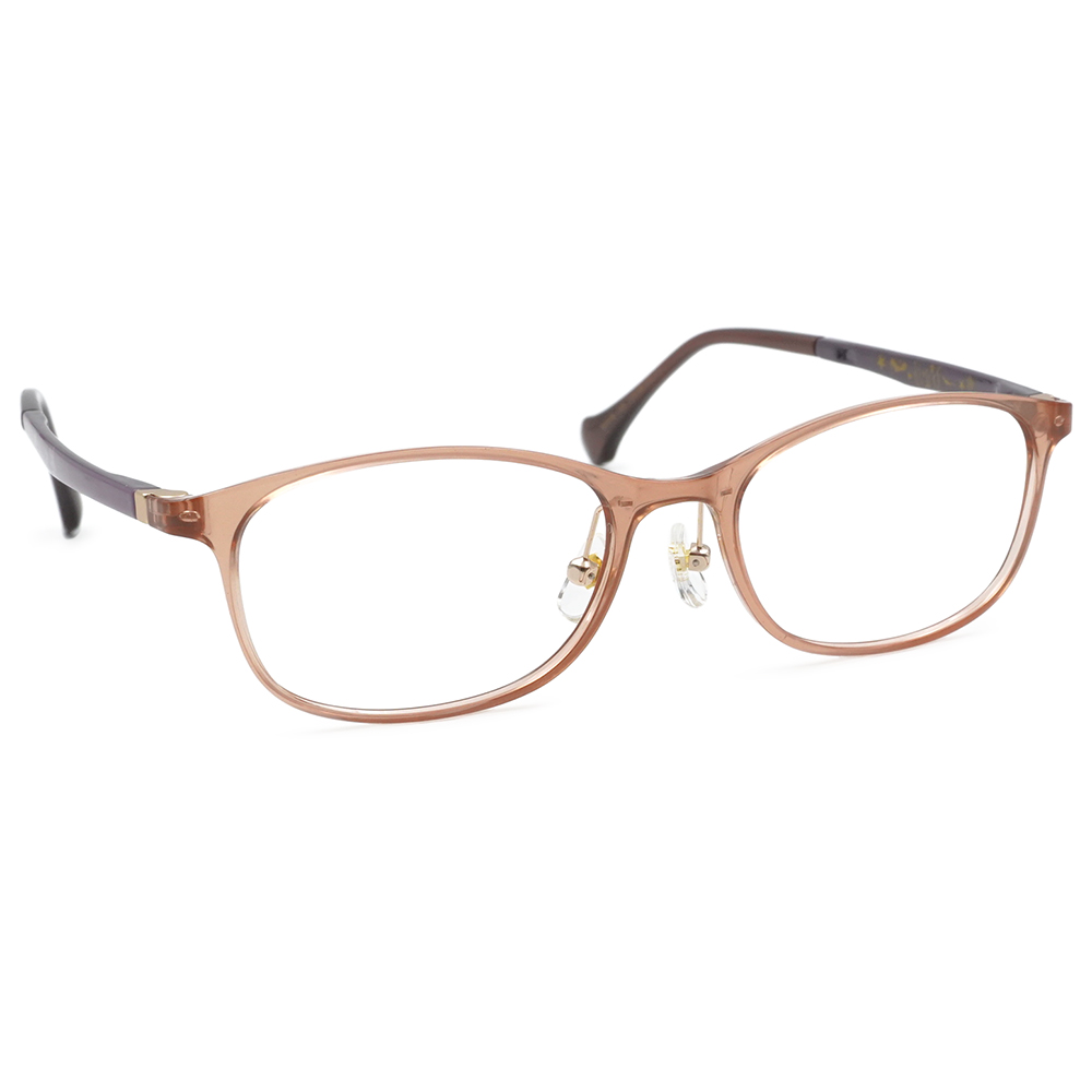 北港朝天宮 | 媽祖-萬事謙守長方框眼鏡 | 篤信橘棕