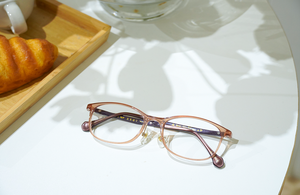 北港朝天宮 | 媽祖-萬事謙守長方框眼鏡 | 篤信橘棕