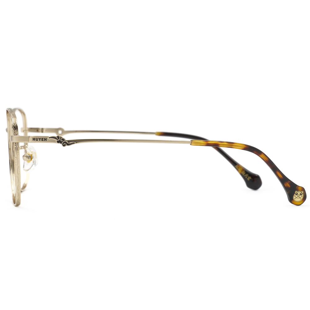 北港朝天宮 | 虎爺-神虎招財多邊框眼鏡 | 金琥珀