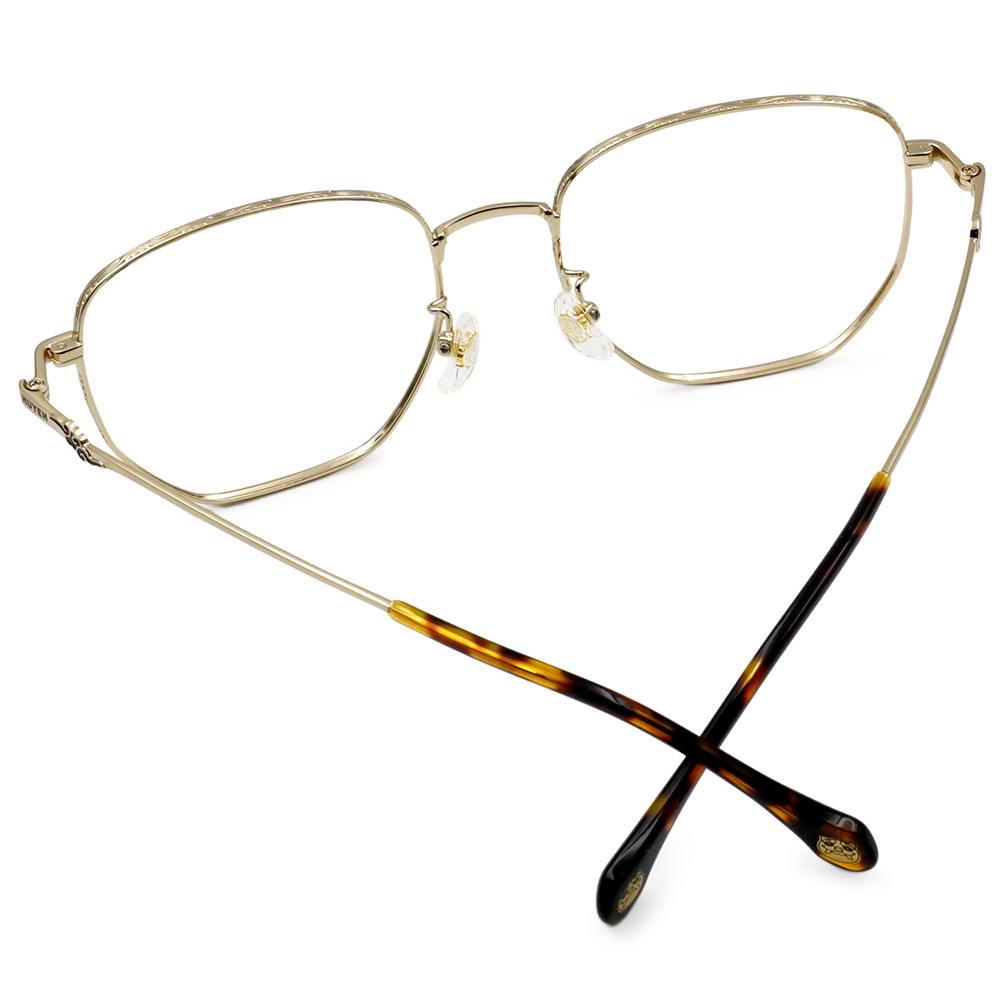 北港朝天宮 | 虎爺-神虎招財多邊框眼鏡 | 金琥珀