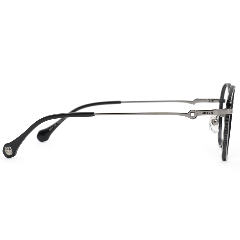 北港朝天宮 | 虎爺- 祥雲圓框眼鏡 | 銀幣黑