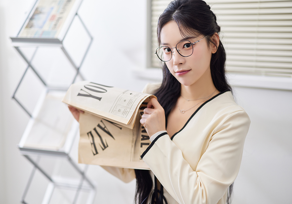 北港朝天宮 | 虎爺- 祥雲圓框眼鏡 | 銀幣黑