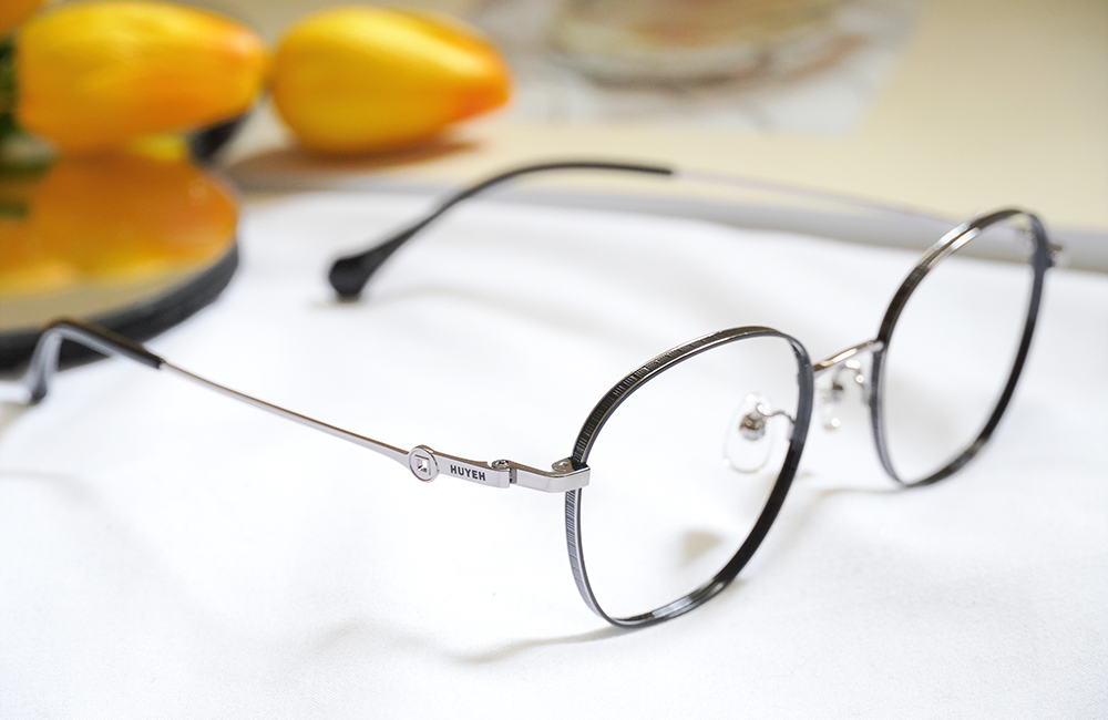 北港朝天宮 | 虎爺- 祥雲圓框眼鏡 | 銀幣黑