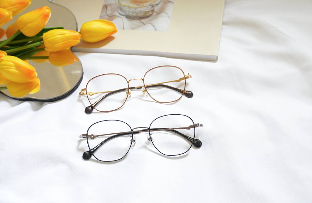 北港朝天宮 | 虎爺- 祥雲圓框眼鏡 | 銀幣黑