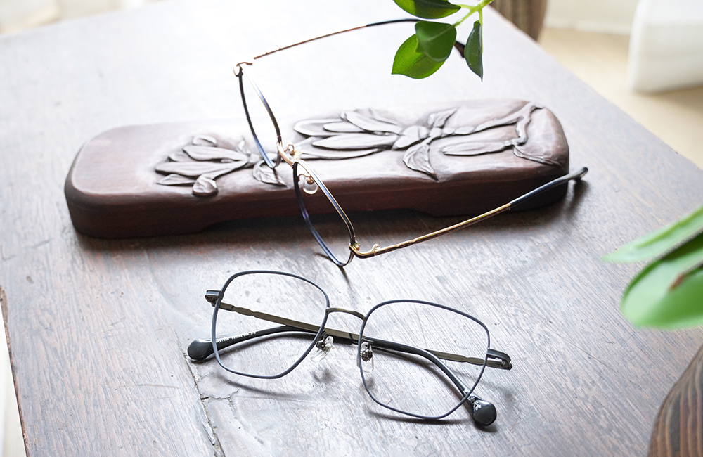 北港朝天宮 | 媽祖-海上守護神方框眼鏡 | 寧靜藍