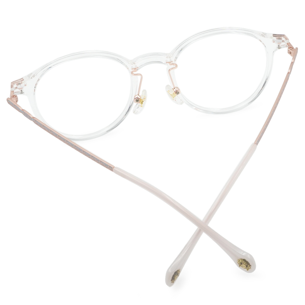 北港朝天宮 | 媽祖-凡事順利波士頓框眼鏡 | 純淨透