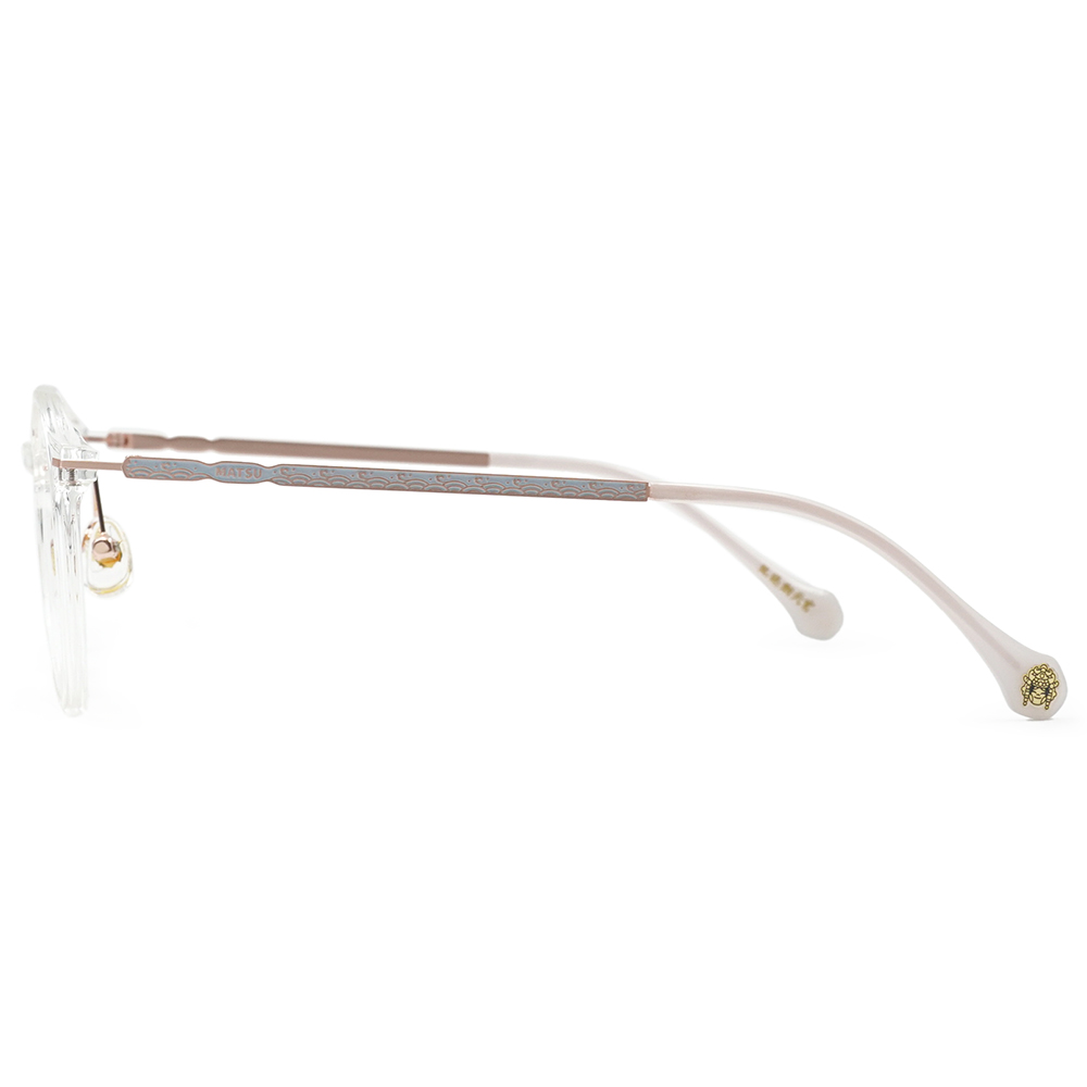 北港朝天宮 | 媽祖-凡事順利波士頓框眼鏡 | 純淨透