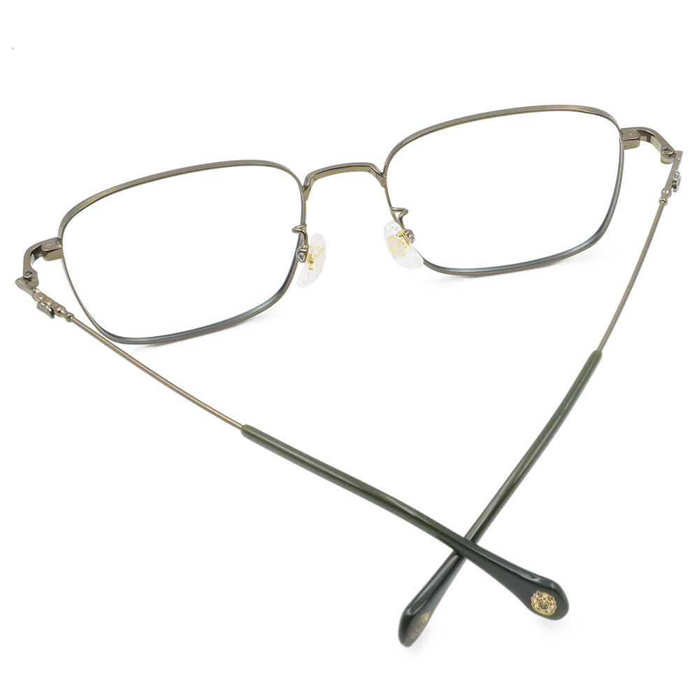 北港朝天宮 | 千里順風-神恩加持方框眼鏡 | 祥和綠金