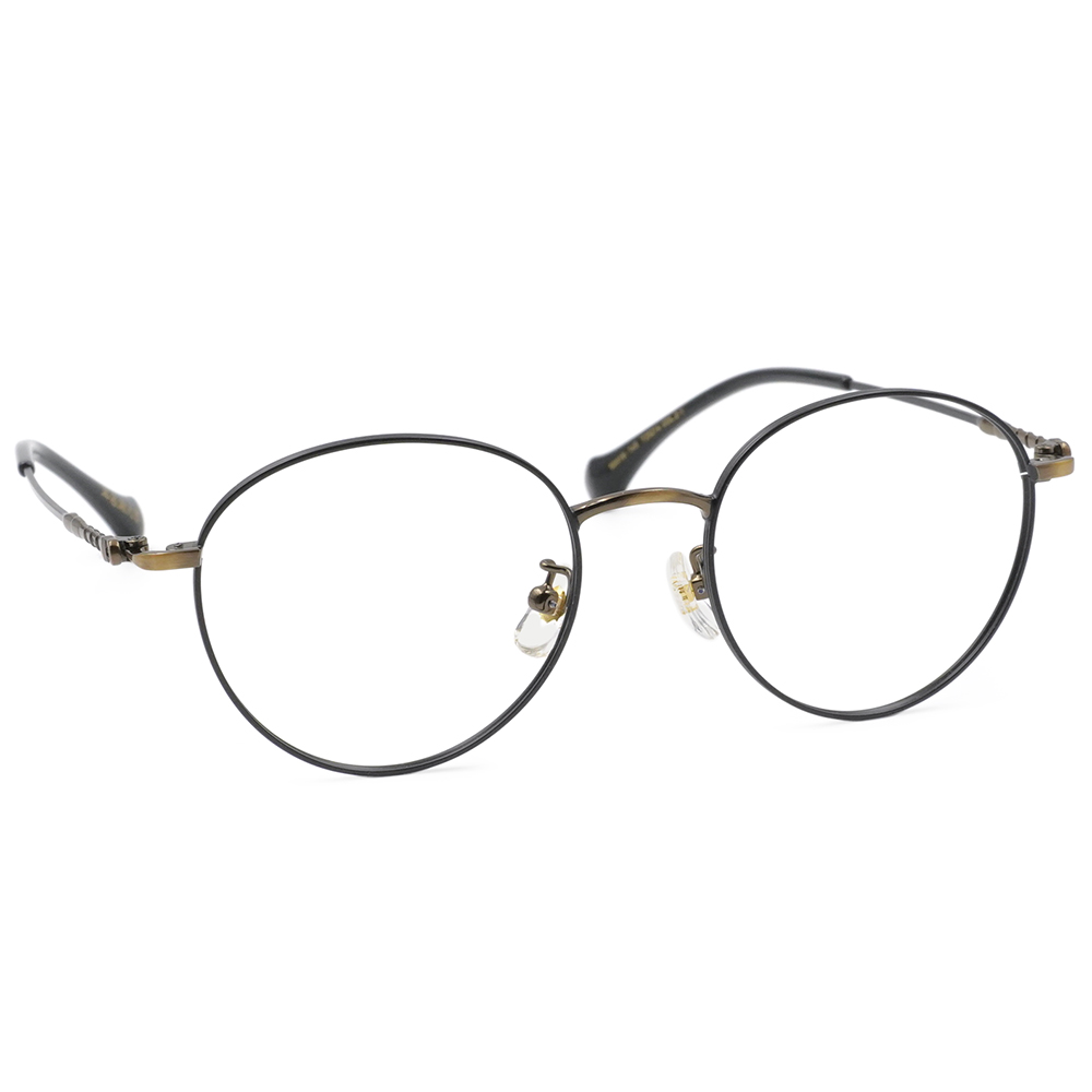 北港朝天宮 | 文昌-神來一筆圓框眼鏡 | 慧筆黑