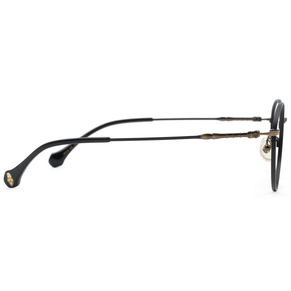 北港朝天宮 | 文昌-神來一筆圓框眼鏡 | 慧筆黑