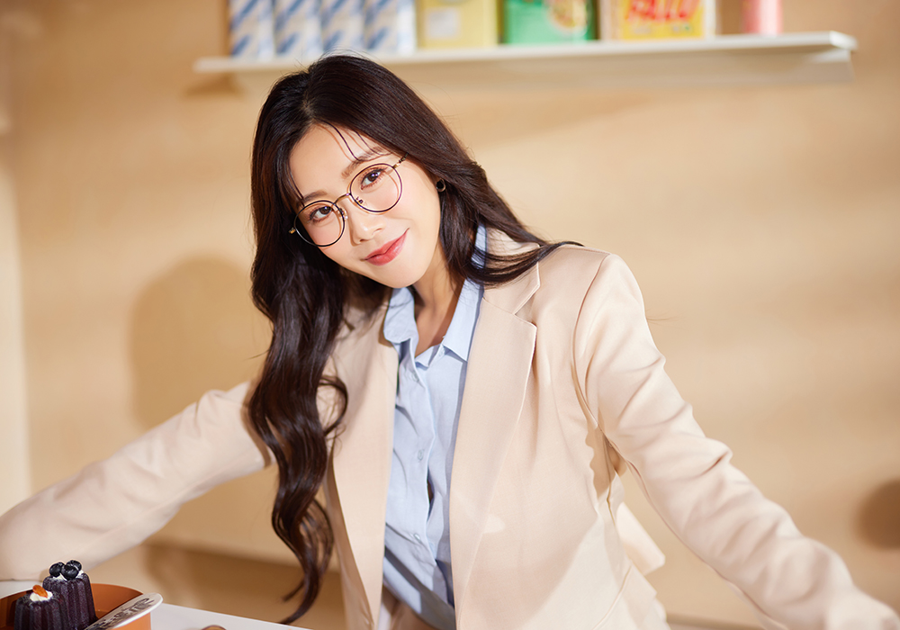 北港朝天宮 | 文昌-神來一筆圓框眼鏡 | 慧筆黑