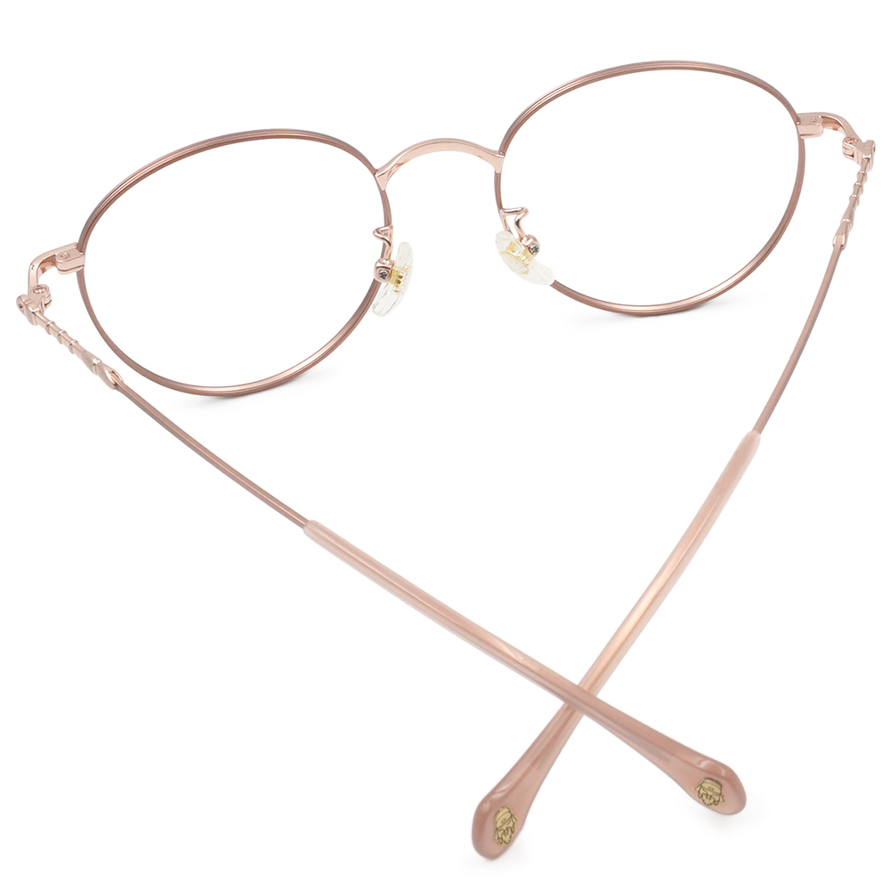 北港朝天宮 | 文昌-神來一筆圓框眼鏡 | 福粉金