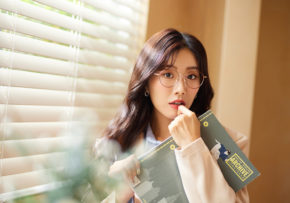 北港朝天宮 | 文昌-神來一筆圓框眼鏡 | 福粉金