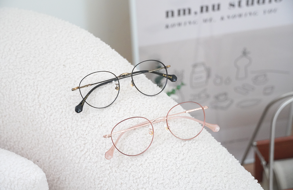 北港朝天宮 | 文昌-神來一筆圓框眼鏡 | 福粉金