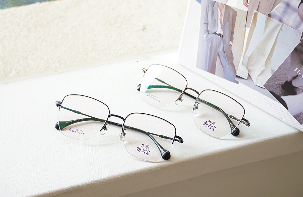 北港朝天宮 | 文昌-光明遠大多邊框眼鏡 |  勤學黑