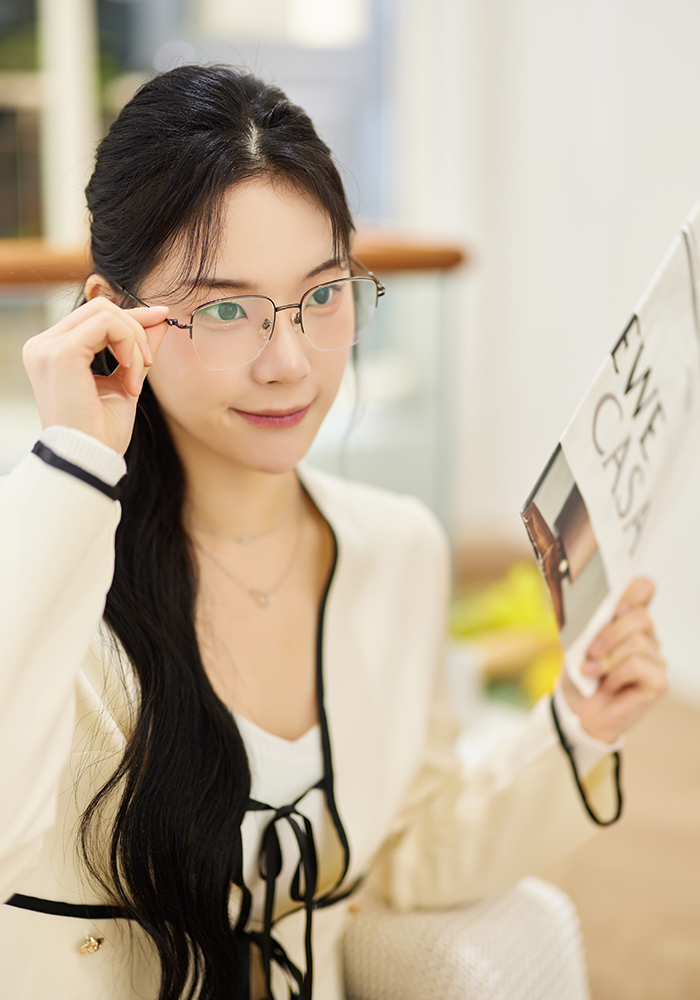 北港朝天宮 | 文昌-光明遠大多邊框眼鏡 |  勤進灰